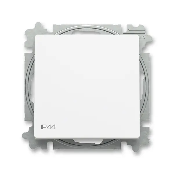 přepínač střídavý, s krytem, řazení 6, IP44; Zoni, matná bílá 3559T-A06940 240