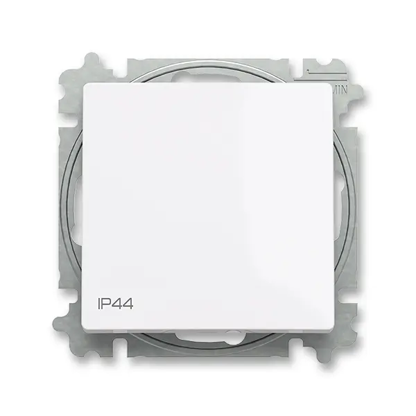 přepínač střídavý, s krytem, řazení 6, IP44; Zoni, bílá 3559T-A06940 500