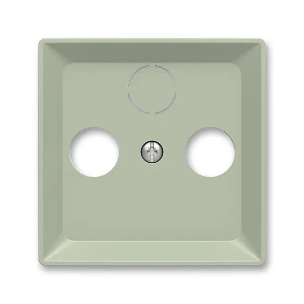kryt zásuvky televizní, rozhlasové (a satelitní); Zoni, olivová 5011T-A00300 243