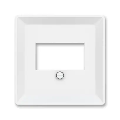 kryt zásuvky komunikační přímé (pro HDMI, USB, VGA, USB nabíječku, reprozásuvku); Zoni, matná bílá 5014T-A00040 240