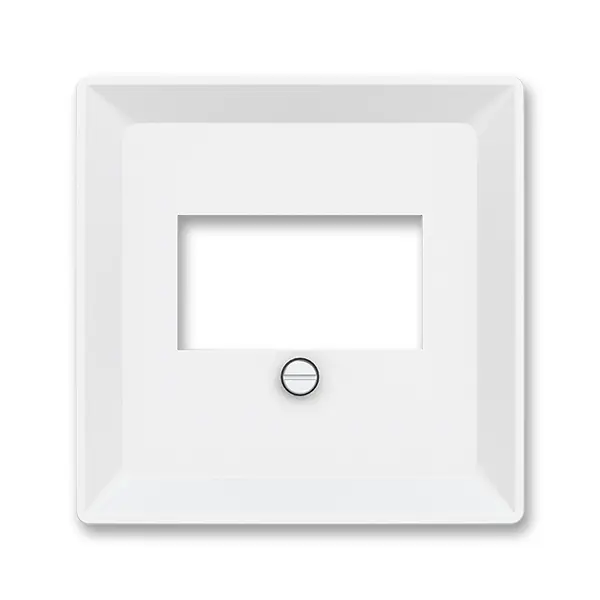 kryt zásuvky komunikační přímé (pro HDMI, USB, VGA, USB nabíječku, reprozásuvku); Zoni, matná bílá 5014T-A00040 240