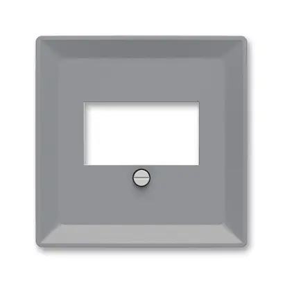 kryt zásuvky komunikační přímé (pro HDMI, USB, VGA, USB nabíječku, reprozásuvku); Zoni, šedá 5014T-A00040 241