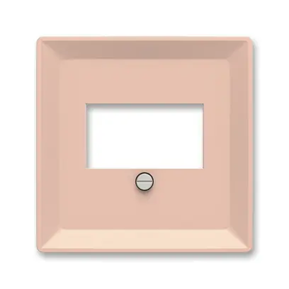 kryt zásuvky komunikační přímé (pro HDMI, USB, VGA, USB nabíječku, reprozásuvku); Zoni, pudrová 5014T-A00040 242
