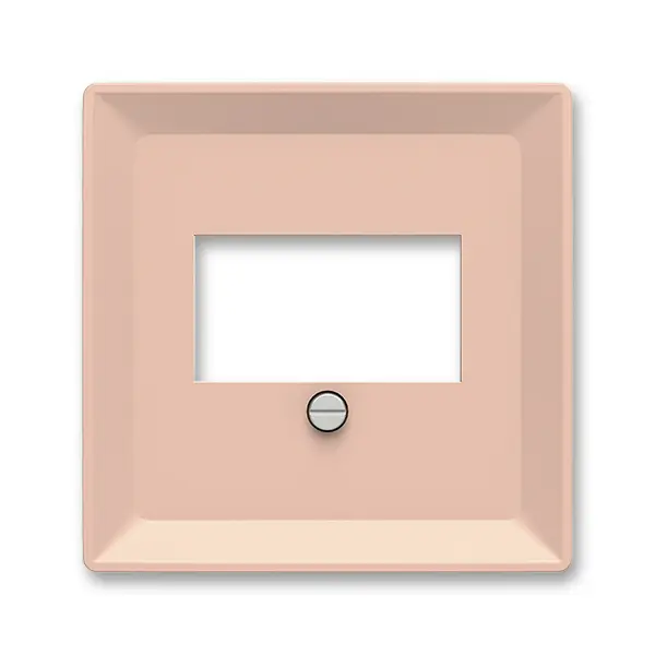 kryt zásuvky komunikační přímé (pro HDMI, USB, VGA, USB nabíječku, reprozásuvku); Zoni, pudrová 5014T-A00040 242