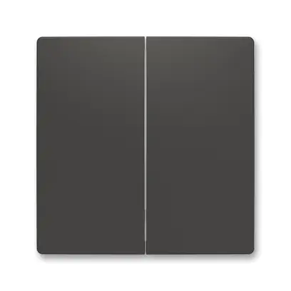 kryt dělený pro smart switch; Zoni, matná černá 6221T-A01010 237