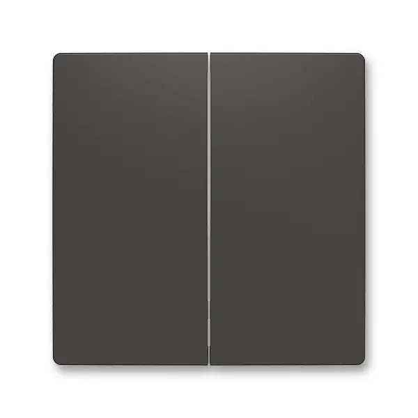 kryt dělený pro smart switch; Zoni, matná černá 6221T-A01010 237