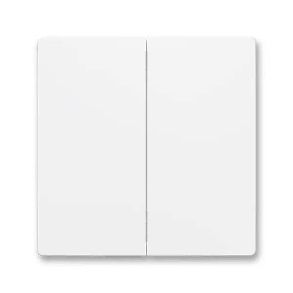 kryt dělený pro smart switch; Zoni, matná bílá 6221T-A01010 240
