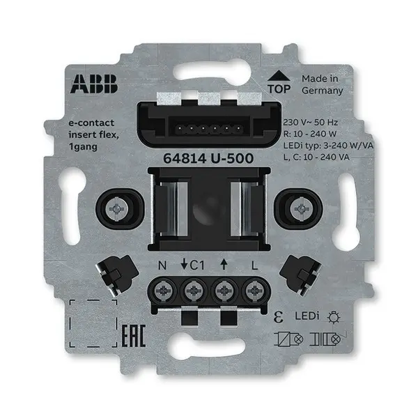 přístroj spínací flex, e-kontakt; typ 64814 U-500 2CKA006800A3048