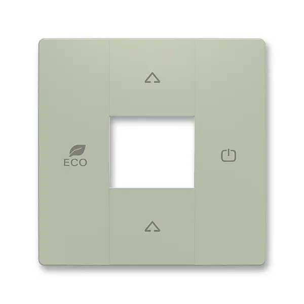 kryt pro termostat prostorový; Zoni, olivová 6220T-A03000 243