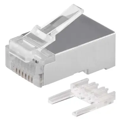 konektor RJ45 FTP CAT6 stín. drát K0202