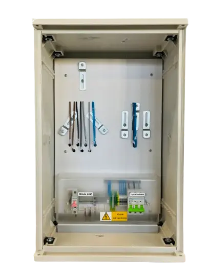 rozvaděč elektroměrový ER212/NVP7P ESTA vestavný, určeno pro ČEZ /030200/