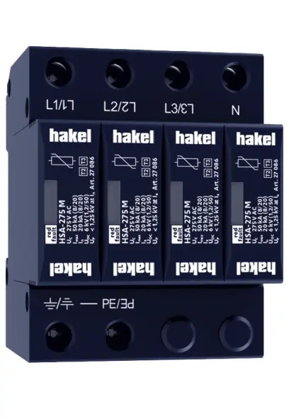 svodič přepětí HSA-275/4+0 M  /227085/