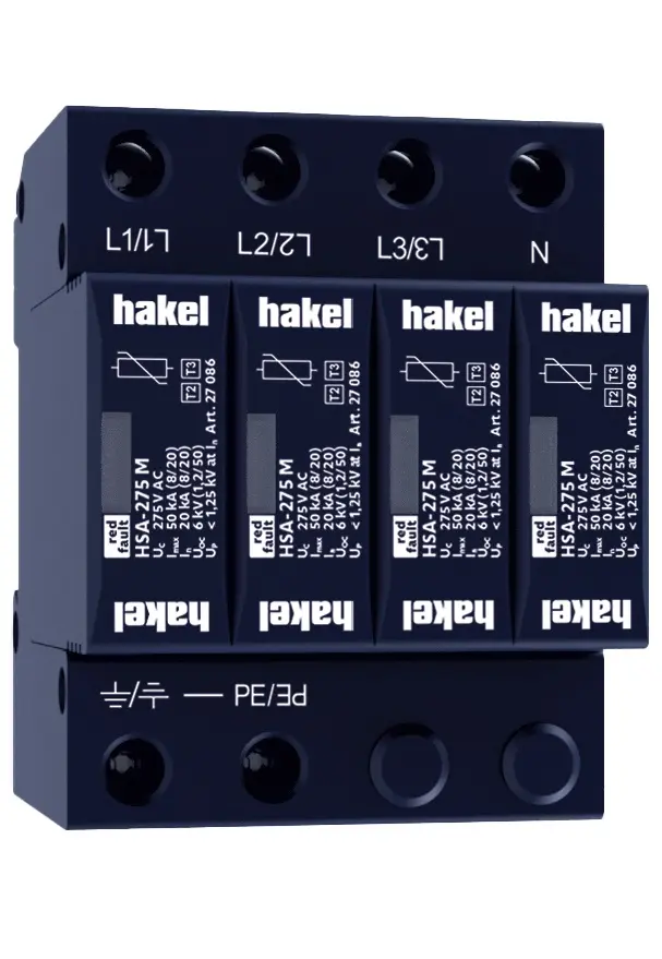 svodič přepětí HSA-275/4+0 M  /227085/