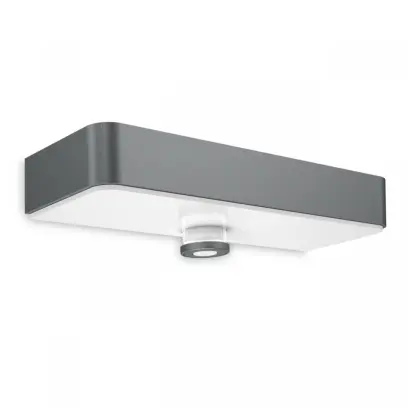 svítidlo LED STEINEL XSOLAR SOL-O S antracit, se senzorem, 3,3W, 273lm, 3000K, IP44