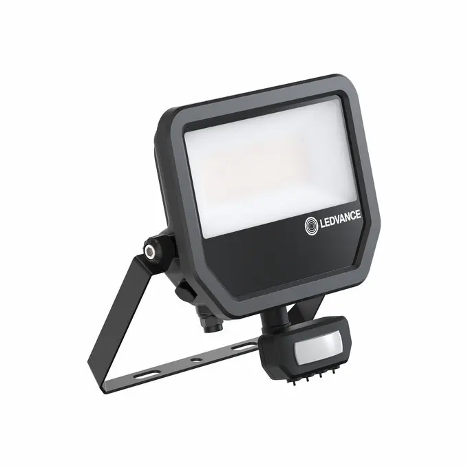 reflektor LED LEDVANCE FLOOD LED 50 SN P 41W 6KLM 830 PS SY100 BK 5500/3670 lm SENZOR