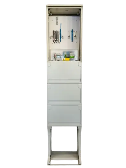 rozvaděč elektroměrový ER212/NKP7P 63A QM (3f 1/2S,-FVE) UNI 1bod. ESTA v pilíři, určeno pro ČEZ /11503/