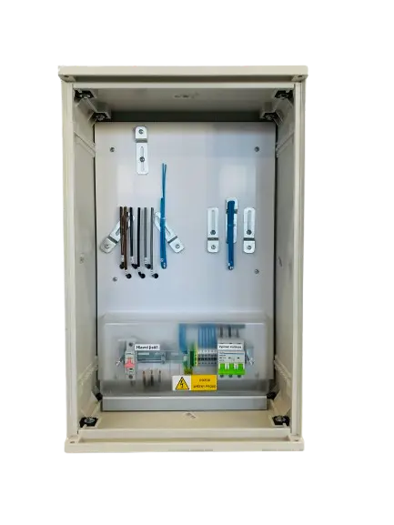 rozvaděč elektroměrový ER212/NVP7P 63A QM (3f 1/2S,-FVE) UNI 1bod. ESTA do výklenku /11501/