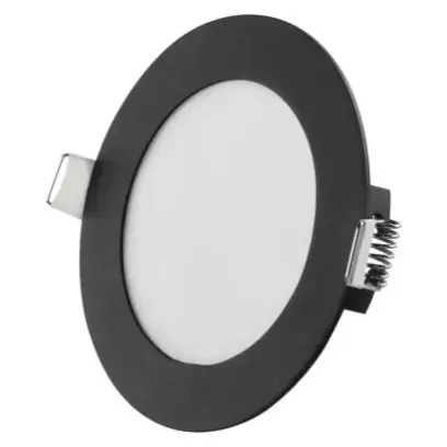 svítidlo LED EMOS NEXXo vestavné, kurhové černé 7W 480lm se změnou CCT ZD1323