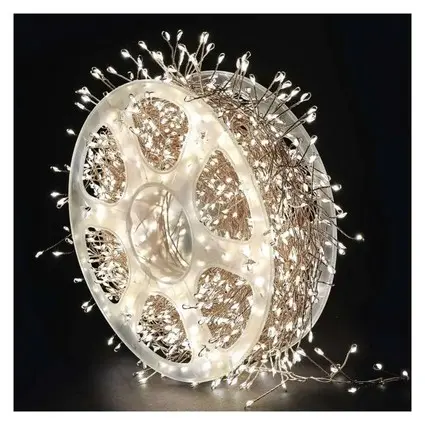řetěz nano LED na cívce, měděný, 14,4 m, venkovní i vnitřní, teplá bílá, časovač EMOS D3FW03