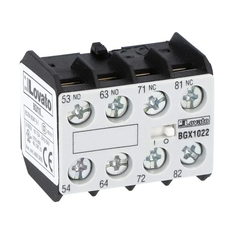kontakty pomocné 11BGX1022 Lovato pro BG, kontakty 2Z+2V