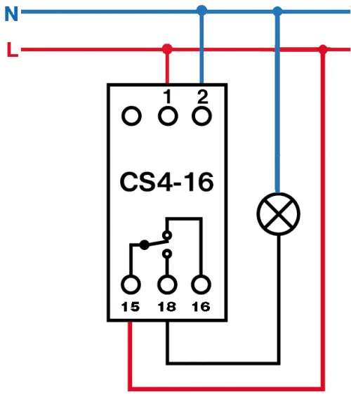 hodiny spínací digitální CS4-16 týdenní na DIN, Elektrobock