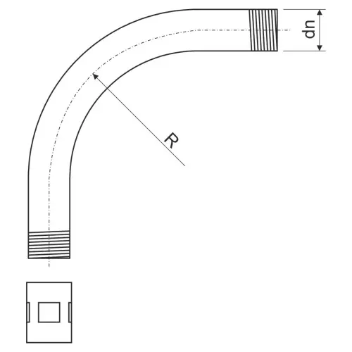 koleno lak 6136 Kopos