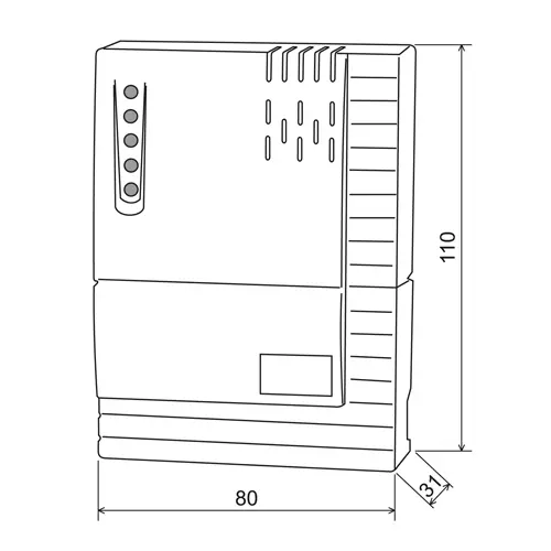 termostat BT012 bezdrátový Elektrobock