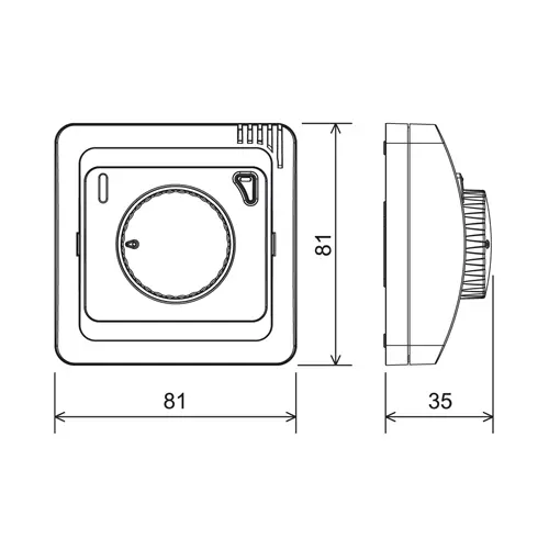 termostat BT012 bezdrátový Elektrobock