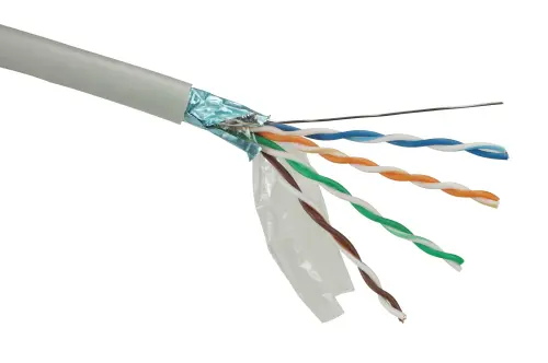 kabel FTP CAT5E PVC stíněný Solarix SXKD-5E-FTP-PVC, balení 305m /27655142/