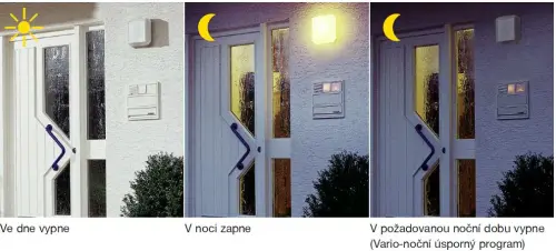 spínač soumrakový STEINEL NightMatic 3000 Vario černý
