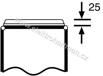 příruba Mi FM 25 300 mm