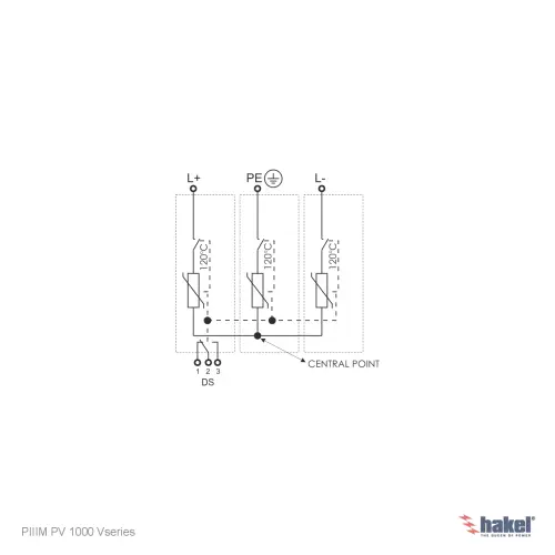 svodič Hakel PIIIM PV 1000 Vseries  /27054/