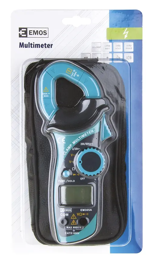 multimetr digitální klešťový EM305A *M0305