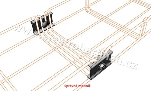 spojka žlabu SZM 1-R GZ bezšroubová Merkur 2 ARK-213017