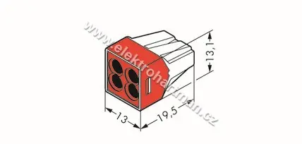svorka WAGO 773-604 4x4 mm2
