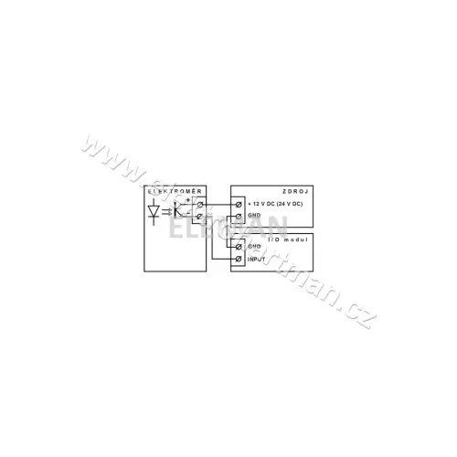 elektroměr modulový DDS353 50A MID, 1mod. LCD 1fáz. 1tarif, fakturační