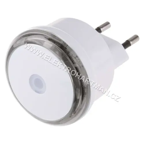 svítidlo noční LED s fotosenzorem Emos do zásuvky 230V P3306