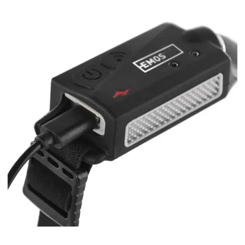 čelovka COB LED nabíjecí 380lm, Li-Pol 1200mAh *P3541