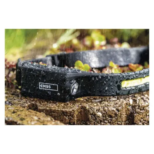 čelovka COB LED nabíjecí 380lm, Li-Pol 1200mAh *P3541