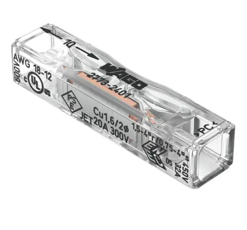svorka WAGO 2773-2401 spojovací, 0,75-4mm2 450V 32A