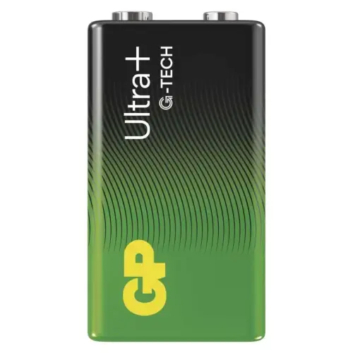baterie alkalická GP Ultra Plus 9V G-TECH *B03511