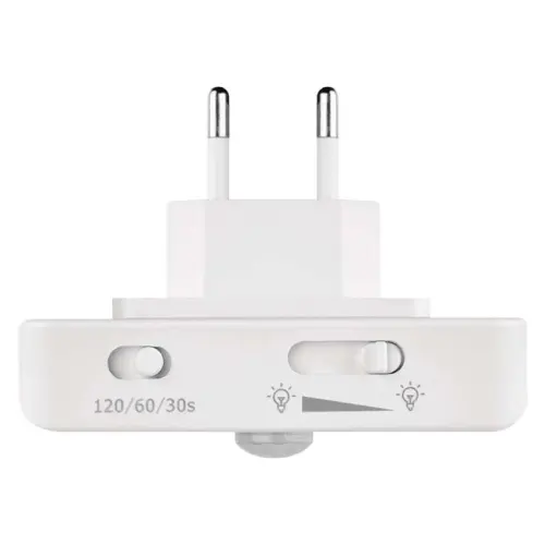 svítidlo noční LED s fotosenzorem Emos do zásuvky 230V P3319