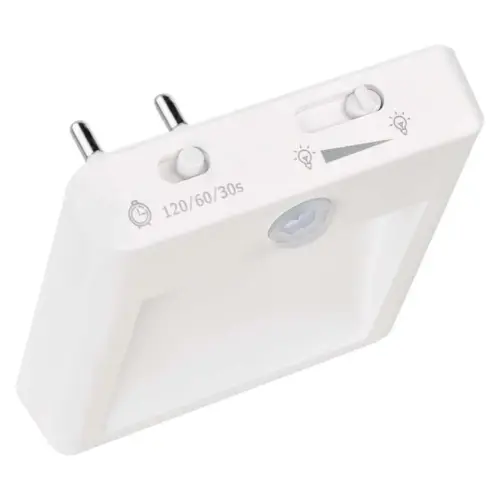 svítidlo noční LED s fotosenzorem Emos do zásuvky 230V P3319